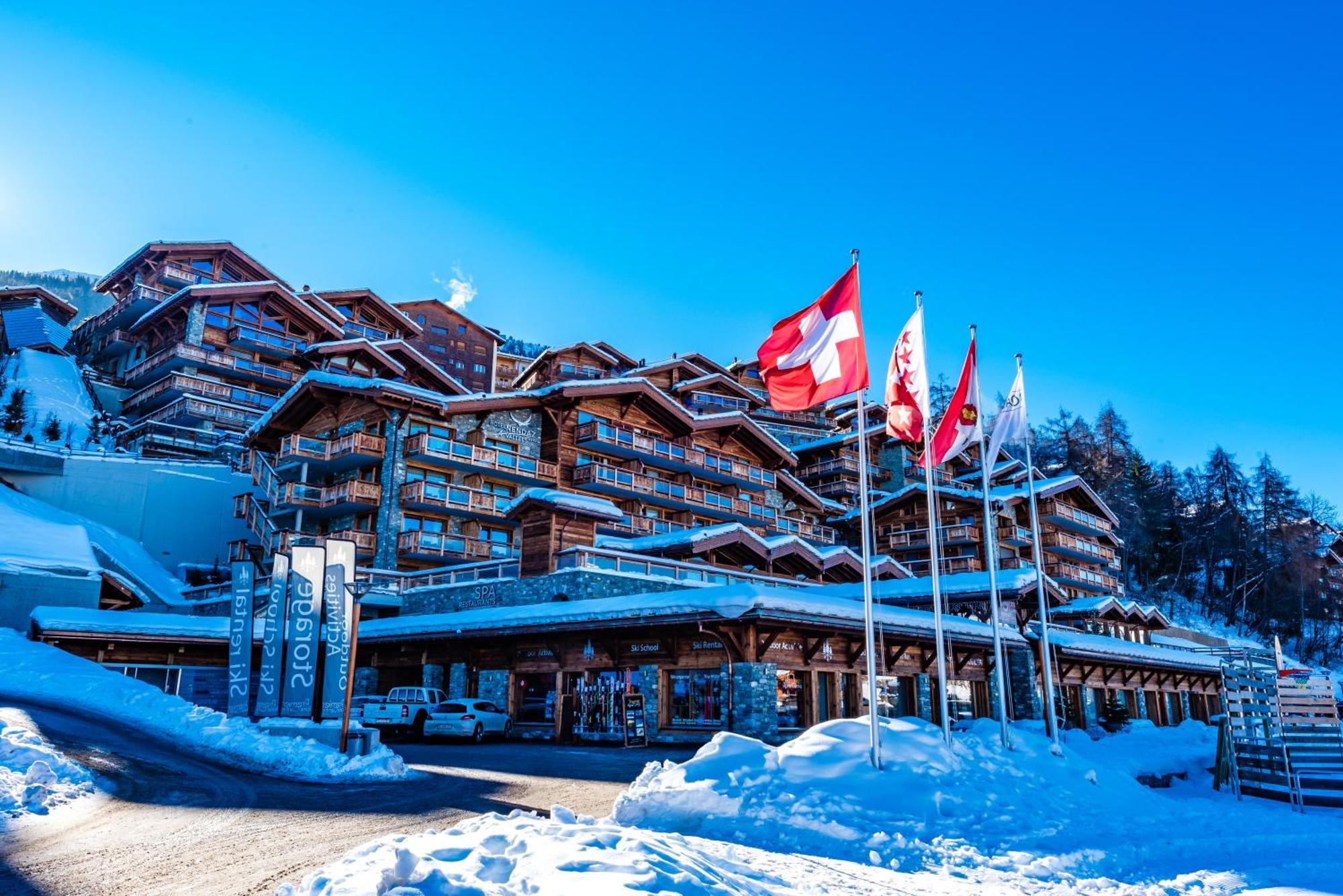 Nendaz 4 Vallees & Spa 4* Superior Экстерьер фото